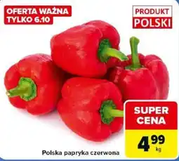 Carrefour Market Polska papryka czerwona oferta
