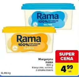Carrefour Market Margaryna Rama klasyczna, solona, o smaku masła oferta