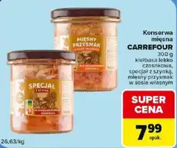 Carrefour Market Konserwa mięsna CARREFOUR oferta