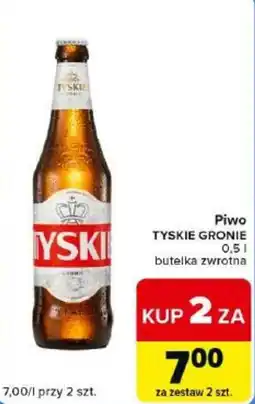 Carrefour Market Piwo Tyskie Gronie oferta