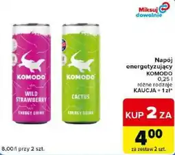 Carrefour Market Napój energetyzujący KOMODO oferta