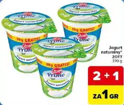 Carrefour Market Jogurt naturalny Zott Primo oferta