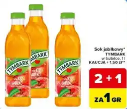 Carrefour Market Sok jabłkowy TYMBARK oferta