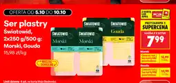 Biedronka Ser plastry Światowid, Morski, Gouda oferta