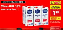 Biedronka Mleko UHT 3,2% Mleczna Dolina oferta