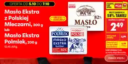 Biedronka Masło Ekstra z Polskiej Mleczarni lub Masło Ekstra Polmlek oferta