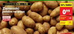 Biedronka Ziemniaki jadalne na wagę oferta