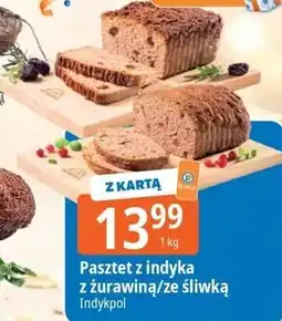 E.Leclerc Pasztet z indyka z żurawiną/ze śliwką Indykpol oferta