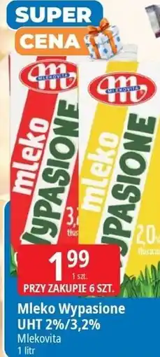 E.Leclerc Mleko Wypasione UHT 2%/3,2% Mlekovita oferta