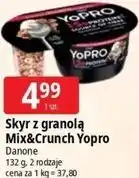 E.Leclerc Skyr z granolą Mix&Crunch Yopro Danone oferta