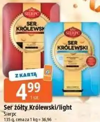 E.Leclerc Ser żółty Królewski/light Sierpc oferta