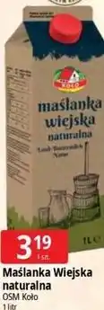 E.Leclerc Maślanka Wiejska naturalna OSM Koło oferta