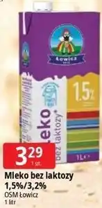 E.Leclerc Mleko bez laktozy 1,5%/3,2% OSM Łowicz oferta