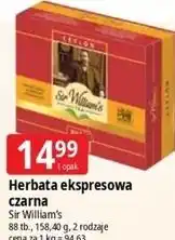 E.Leclerc Herbata ekspresowa czarna Sir William's oferta