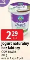 E.Leclerc Jogurt naturalny bez laktozy OSM Łowicz oferta