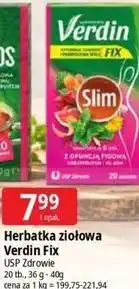 E.Leclerc Herbatka ziołowa Verdin Fix USP Zdrowie oferta