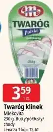E.Leclerc Twaróg klinek Mlekovita oferta