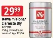 E.Leclerc Kawa mielona/ziarnista Illy Le Patio oferta