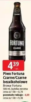 E.Leclerc Piwo Fortuna Czarne/Czarne bezalkoholowe Browar Fortuna oferta