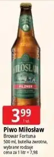 E.Leclerc Piwo Miłosław Browar Fortuna oferta