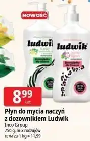 E.Leclerc Płyn do mycia naczyń z dozownikiem Ludwik oferta