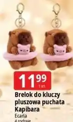 E.Leclerc Brelok do kluczy pluszowa puchata Kapibara Ecarla oferta