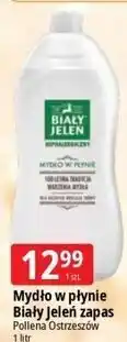 E.Leclerc Mydło w płynie Biały Jeleń zapas Pollena Ostrzeszów oferta