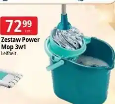 E.Leclerc Zestaw Power Mop 3w1 Leifheit oferta