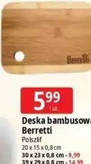 E.Leclerc Deska bambusowa Berretti Polszlif oferta