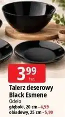 E.Leclerc Talerz deserowy Black Esmene Odelo oferta