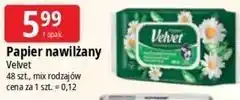 E.Leclerc Papier nawilżany Velvet oferta