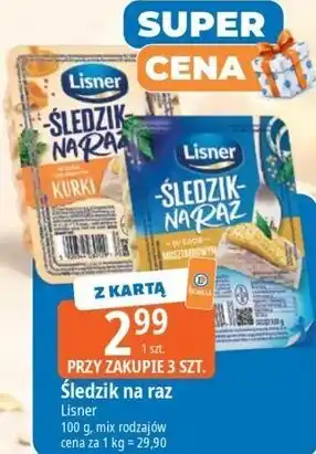 E.Leclerc Śledzik na raz Lisner oferta