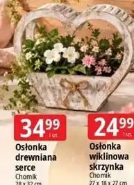 E.Leclerc Osłonka drewniana serce Chomik oferta