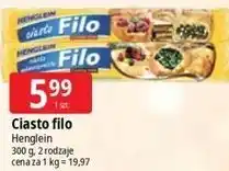 E.Leclerc Ciasto filo Henglein oferta
