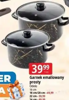 E.Leclerc Garnek emaliowany prosty Odelo oferta