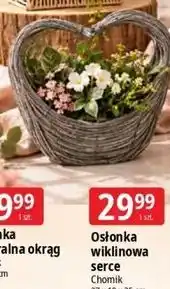 E.Leclerc Osłonka wiklinowa serce Chomik oferta