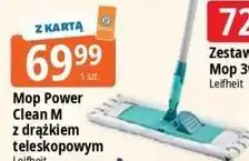 E.Leclerc Mop Power Clean M z drążkiem teleskopowym Leifheit oferta
