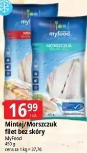 E.Leclerc Mintaj/Morszczuk filet bez skóry MyFood oferta