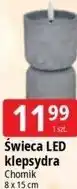 E.Leclerc Świeca LED klepsydra Chomik oferta