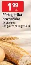 E.Leclerc Półbagietka hiszpańska La Lorraine oferta