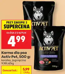 Biedronka Karma dla psa Activ Pet oferta