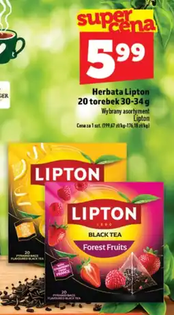 Topaz Express Herbata Lipton 20 torebek oferta