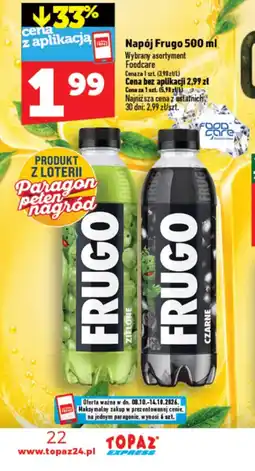 Topaz Express Napój Frugo oferta