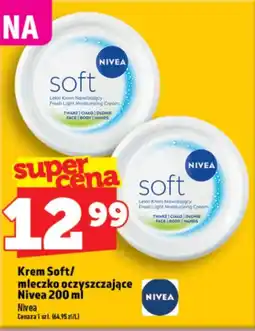 Topaz Express Krem Soft / mleczko oczyszczające Nivea oferta