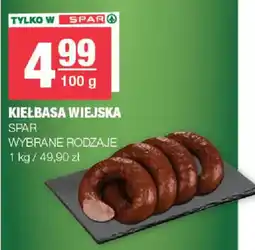 EuroSPAR Kiełbasa Wiejska SPAR oferta