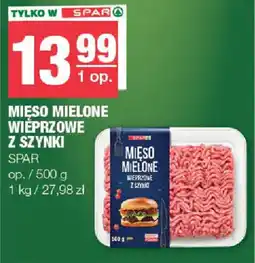 EuroSPAR Mięso Mielone Więprzowe z Szynki oferta