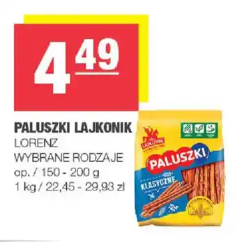 Paluszki Lajkonik