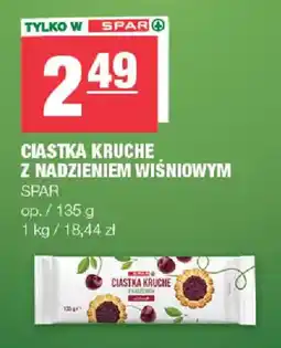EuroSPAR Ciastka Kruche z Nadzieniem Wiśniowym oferta