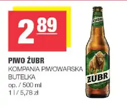 EuroSPAR Piwo Żubr oferta