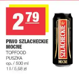EuroSPAR Piwo Szlacheckie Mocne oferta